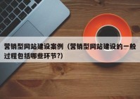 营销型网站建设案例（营销型网站建设的一般过程包括哪些环节?）